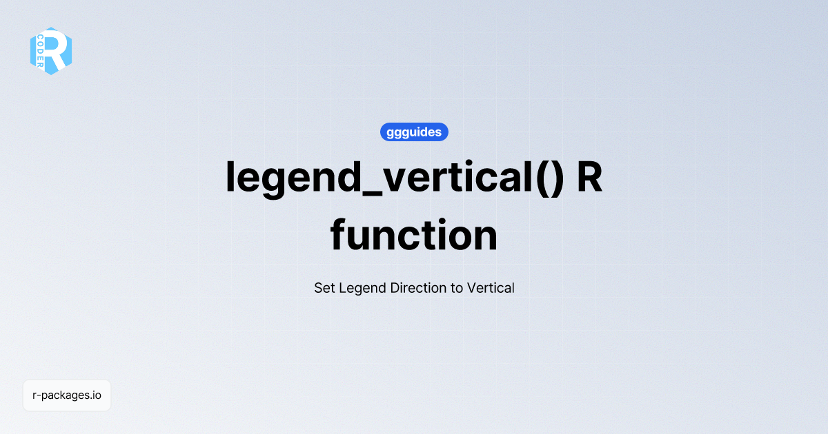 legend_vertical() R function from [ggguides] | R PACKAGES