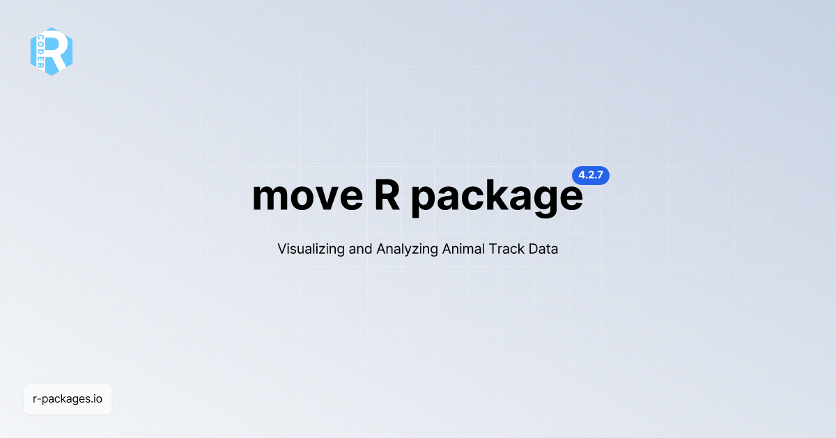 move R package [Documentation] | R PACKAGES