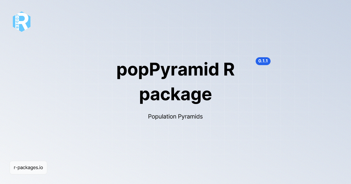 popPyramid R package [Documentation] | R PACKAGES